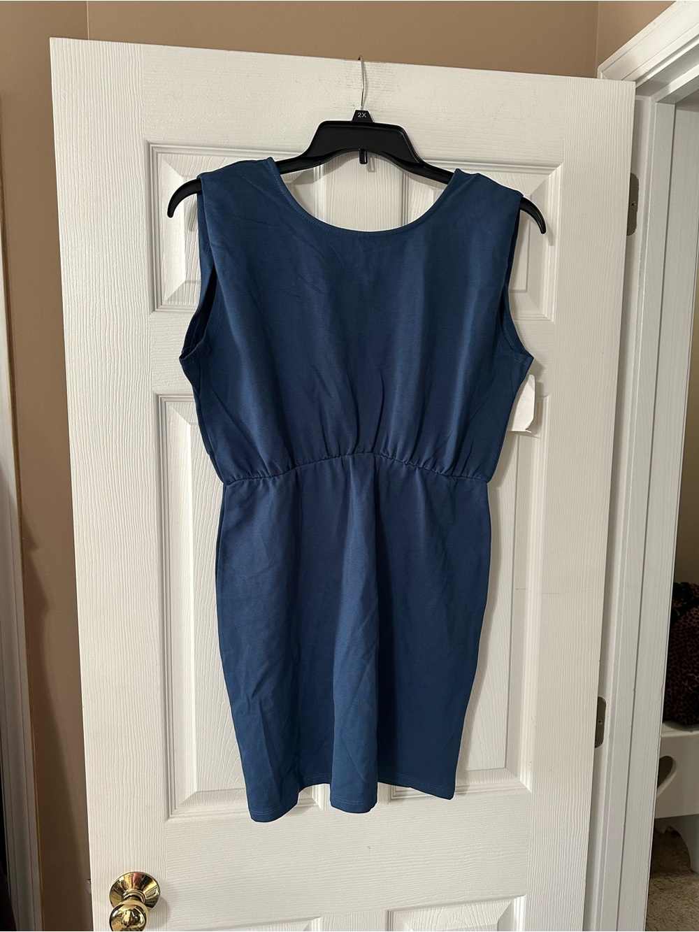 Socialite Plunging V-back Mini Dress